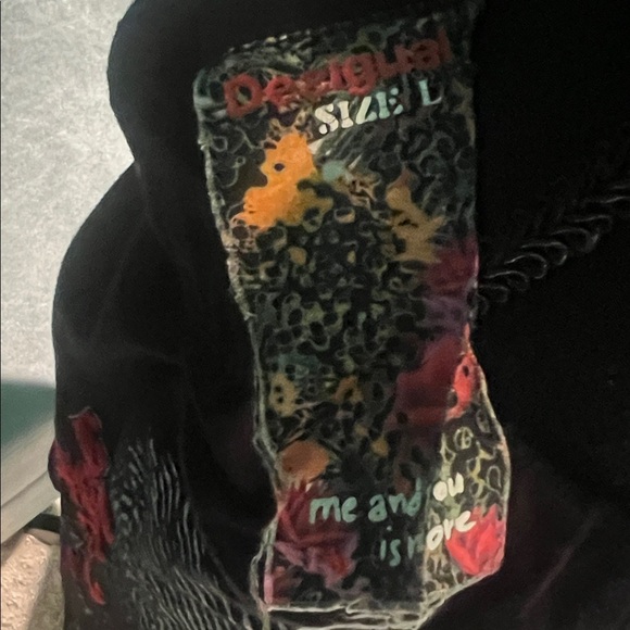 Disguise Black A-Line Skirt with Graphic Print - Picture 11 of 11